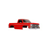 Traxxas TRX-4 Chevrolet K10 1979: Karoséria Chevrolet K10 1979 červená (kompletná)