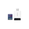64 GB . SDXC karta Samsung PRO ULTIMATE Class 10 + čítačka (U3 V30), ( r200NB/s, w130MB/s) MB-SY64SB/WW