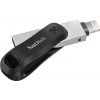 SanDisk iXpand(TM) Flash Drive Go USB paměť pro smartphony/tablety černá, stříbrná 256 GB USB 3.2 (Gen 1x1) , Lightning