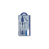 STAEDTLER Noris 550 01 - školská 3-dielna kružidlová sada - kĺbové kružidlo 156 mm