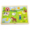 Viga puzzle farma hračky