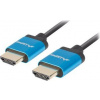 LANBERG HDMI M/M v2.0 cable 0.5m black 4K slim CA-HDMI-22CU-0005-BK