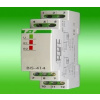 F&F Pulzní relé 24V AC/DC 2x10A pro lištu TH35 - BIS-414 24V