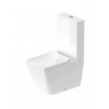 Duravit Viu - WC kombi misa, Vario odpad, Rimless, s WonderGliss, alpská biela 21910900001