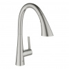 Grohe Dřezová baterie Zedra s vytahovací sprškou, 3 proudy supersteel 32294DC2