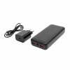 FELLOWES Platinet SET 3v1 Powerbanka 20000 mAh + Nabíjačka 20W Power Delivery, kábel USB-C 1m, čierna PLAPMPB20SETB