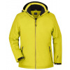 James&Nicholson Dámska zimná bunda JN1053 Yellow L