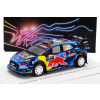 Spark-model Ford Anglicko Puma Rally1 Team Ford World Rally M-sport N 8 6. rally Safari 2023 Ott Tanak - Martin Jarveoja 1:43 Modrá Žltá Červená