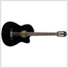 Klasická gitara s elektronikou CN-140SCE WN Nylon čierna Fender
