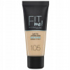 Maybelline zjednocujúci make-up s matujúcim efektom Fit Me! Matte & Poreless Make-Up 105 Natural Ivory 30 ml