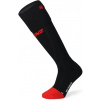 Lenz Heat Sock 6.1 Toe Cap Merino Compression - black 42-44