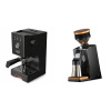 Gaggia Classic UP, black + Eureka Mignon Single Dose PRO, Black & Oak