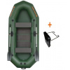 Kolibri boats | Čln Kolibri K-290 T profi zelený, lamelová podlaha