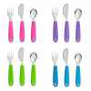 Munchkin Splash Cutlery Set všetky 4 dodávané sady (Munchkin Splash Cutlery Set všetky 4 dodávané sady)