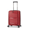 Malý kabínový kufor na kolieskach TSA 40l Snowball A94103 červená