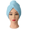 Top textil Chanar s.r.o Turban na vlasy vafle, světle modrý