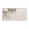 Blanco Axia III 6 - Silgranitový drez, 100x51 cm, s ovládaním odtoku a príslušenstvom, InFino, jemná biela 527044
