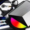 Alu. prenosná externá CD mechanika a DVD napaľovačka USB 3.0