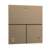 Hansgrohe ShowerSelect Comfort Ventil pod omietku, na 3 spotrebiče, kefovaný bronz 15573140-HG