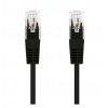 C-TECH kabel patchcord Cat5e, UTP, černý, 0,25m CB-PP5-025BK