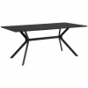 MID.YOU JEDÁLENSKÝ STÔL, čierna, bridlicová, 180/90/75 cm - Online Only jedálne - 002478019703