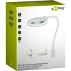 Kozmetická lampa - Stolová kozmetická lampa 44872 6 v bielej farbe (Lampa lampa chromá 30xled 6w 570m goobay k/s)