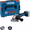 Bosch Akumulátorová uhlová brúska GWS 18V-11, 125 mm, L-Boxx, solo 06019N4102