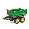 Rolly Toys Sklápací príves RollyMega Trailer zelený