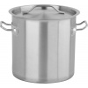 Hrnec vysoký s poklicí NEREZ 25x25cm 12l Yato Gastro YG-00012 + Dárek, servis bez starostí v hodnotě 300Kč