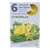 Admit čajové sviečky citronella 6 ks