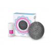 The Sponge Company Konjaková hubka Mandala s aktívnym uhlím z bambusu s hydrofilným olejčekom