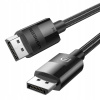 Opletený video kábel UGREEN 80394 2xDisplayPort 1.4 mužsko-mužský 5 m