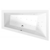 POLYSAN TRIANGL R hydromasážna vaňa, 180x120x50cm, Active Hydro-Air, chróm