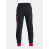 Under Armour Chlapčenské teplaky UA Rival Fleece Script Jgrs Čierna YMD