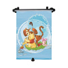 KAUFMANN Slnečná roleta do auta Disney Winnie the Pooh 33x56 modrá