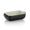 KELA Zapékací mísa keramická MALIN 22,5 x 12,5 cm černá KL-11934