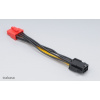AKASA Redukcia z 6pin PCIe na 8pin PCIe 2.0 - 10 cm AK-CB052