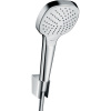 Hansgrohe CROMA SELECT E VARIO sada so sprchovým držiakom, 1,60 m, biela / chróm, 26413400
