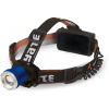 YATE PUMA II, 6W CREE, 2x bat 18650, nabíječka Čelová svítilna