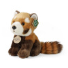 Plyšová panda červená 19 cm ECO-FRIENDLY