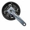 Crank Shimano EFCM3000C002ch 170 mm (Shimano CN-HG71 7-8 reťazce 114 buniek + kolík)