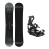 Hatchey SPR snowboard + Hatchey Fastec vázání - 170 cm Wide + M, black (EU 39-42)