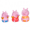 TOMY Toys Prasiatko Peppa - Mamička prasiatka, Peppa a George Hračka do kúpeľa pre batoľatá