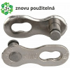 Spojka reťaze KMC 7-8 rýchlostí EPT povrch, sivá 7,1 mm, blister 2 ks