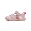 D.D. Step - Dievčenské barefoot sandálky H077-61288C Baby Pink Veľkosť: 25