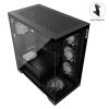 ADATA XPG INVADER X/Midi Tower/Transpar./Černá INVADERXMT-BKCWW