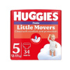 Huggies Little Movers Pants 5, 12-17 kg, 34 ks