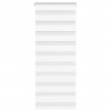 vidaXL Zebra roleta biela 55x100 cm šírka látky 50,9 cm polyester 4014720