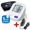 Tlakomer OMRON M3 AC so sieťovým zdrojom Omron - tonometer dig.OMRON (2196)
