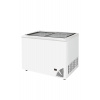 Byfal Pultová mraznička presklené rovné veko - ARO 401/2 White Edge | Byfal